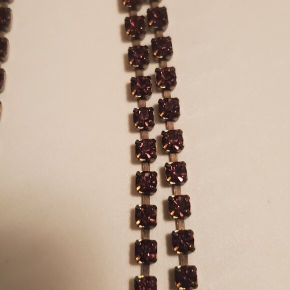 1 Big Ruby Stone Necklace, item # A 1238, wt . 42 grams. - Picture 6 of 13